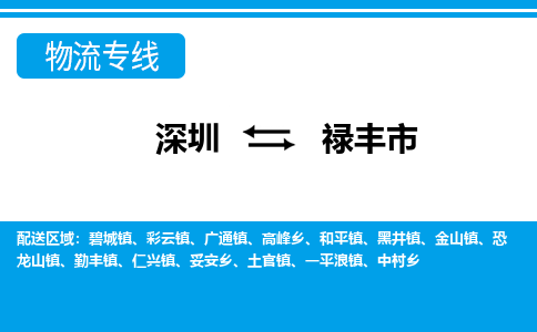 深圳到祿豐市物流專(zhuān)線(xiàn)-深圳至祿豐市貨運(yùn)公司