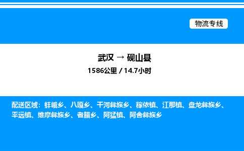 武漢到鹽山縣物流專線-武漢至鹽山縣貨運(yùn)公司
